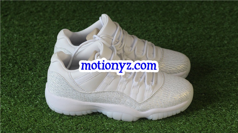 Air Jordan 11 Low GS Frost White PRM Heiress